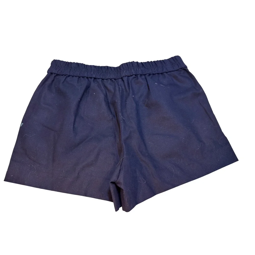 NWT J. Crew Factory Womens Navy Blue Broadway‎ Pull On Shorts Size 00 - Picture 5 of 5